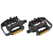 PEDALE VTT RESINE P2R NOIR CAGE ALU NOIR 9/16" (PAIRE) 3667385004039