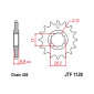 PIGNON 50 A BOITE ADAPTABLE MINARELLI 50 AM6 / RIEJU 50 MRT / BETA 50 RR / SHERCO 50 SM-R, SE-R 420 11 DTS -JT SPROCKETS-