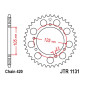 COURONNE 50 A BOITE ADAPTABLE RIEJU 50 MRT 2009>2022 / GAS GAS 50 ROOKIE 2002>2005 420 52 DTS ACIER NOIR (DIAM 105/125/8.5) -JT SPROCKETS-