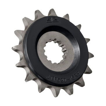 PIGNON MOTO ADAPTABLE TRIUMPH 765 STREET TRIPLE R 2017>2022, 675 STREET TRIPLE 2008>2016, 850 TIGER SPORT 2021>2024 525 16 DTS RB RUBBER (RENFORT CAOUTCHOUC - ANTI BRUIT) -JT SPROCKETS-