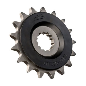 PIGNON MOTO ADAPTABLE SUZUKI 800 DL V-STROM 2023>, 1050 DL V-STROM XT 2020>, 750 GSX-S 2015>2023 525 17 DTS RB RUBBER (RENFORT CAOUTCHOUC - ANTI BRUIT) -JT SPROCKETS-