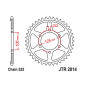 COURONNE MOTO ADAPTABLE TRIUMPH 675 STREET TRIPLE 2008>2016, 675 DAYTONA 2006>2017 525 47 DTS ACIER GRIS (DIAM 106/125/10.5) -JT SPROCKETS-