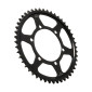 COURONNE MOTO ADAPTABLE TRIUMPH 765 STREET TRIPLE R 2023> 525 48 DTS ACIER NOIR (DIAM 106/125/10.5) -JT SPROCKETS-