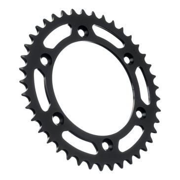 COURONNE MOTO ADAPTABLE KTM 790 DUKE 2018>2024, 890 DUKE R 2020>2023 520 41 DTS ACIER NOIR (DIAM 125/150/8.5) -JT SPROCKETS-