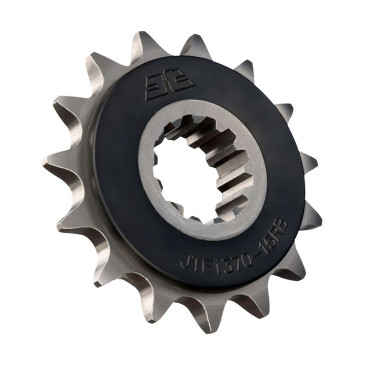 PIGNON MOTO ADAPTABLE HONDA 650 CB F 2014>2018, 650 CB R 2019>2024, 650 CBR R 2019> 525 15 DTS RB RUBBER (RENFORT CAOUTCHOUC - ANTI BRUIT) -JT SPROCKETS-