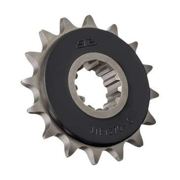 PIGNON MOTO ADAPTABLE HONDA 600 CB F HORNET 2007>2013, 1100 CRF L AFRICA TWIN 2020> 525 16 DTS RB RUBBER (RENFORT CAOUTCHOUC - ANTI BRUIT) -JT SPROCKETS-