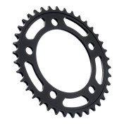 COURONNE MAXISCOOTER ADAPTABLE HONDA 750 520 38 DTS ACIER NOIR (DIAM 125/150/8.5) -JT SPROCKETS-