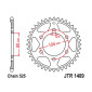 COURONNE MOTO ADAPTABLE KAWASAKI 900 Z900 2017>2024, Z900 RS CAFE 2022>2024 525 44 DTS ACIER GRIS (DIAM 80/104/10.5) -JT SPROCKETS-