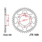 COURONNE MOTO ADAPTABLE KAWASAKI 1000 Z1000 2014>2020, 1000 KLZ VERSYS 2012>2024 525 43 DTS ACIER NOIR (DIAM 80/104/10.5) -JT SPROCKETS-