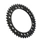 COURONNE MOTO ADAPTABLE TRIUMPH 1050 SPEED TRIPLE 2012>2015, SPEED TRIPLE R 2012>2018 530 43 DTS ACIER NOIR (DIAM 155/176/8.5) -JT SPROCKETS-