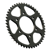 COURONNE MOTO ADAPTABLE YAMAHA 125 MT-125 2015>2019, YZF-R125 2008>2018 428 48 DTS ACIER NOIR (DIAM 76/100/8.5) -JT SPROCKETS-