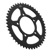 COURONNE MOTO ADAPTABLE ZONTES 125 G1 2021>2023, 125 GK 2022>2023 520 46 DTS ACIER NOIR (DIAM 91/112/10.2) -JT SPROCKETS-