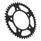 COURONNE MOTO ADAPTABLE HONDA 700 NC S 2012>2013, 750 NC X 2014>2025 520 43 DTS ACIER NOIR (DIAM 112/138/12.5) -JT SPROCKETS-
