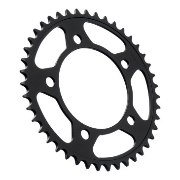 COURONNE MOTO ADAPTABLE HONDA 700 NC S 2012>2013, 750 NC X 2014>2025 520 43 DTS ACIER NOIR (DIAM 112/138/12.5) -JT SPROCKETS-