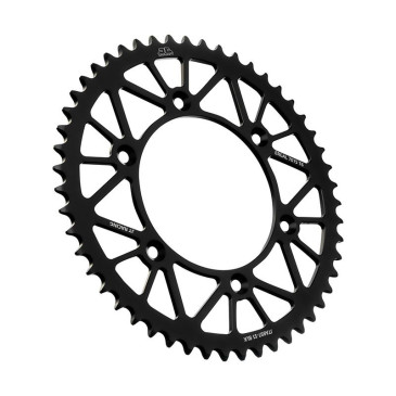 COURONNE MOTO ADAPTABLE HUSQVARNA 125 TC 2020>2024 / KTM 125 SX 2020>2024, 250 SX-F RACING 2015>2024 / GAS GAS 125 MC 2020>2024 520 51 DTS RACELITE ALU NOIR (DIAM 125/150/8.5) -JT SPROCKETS-