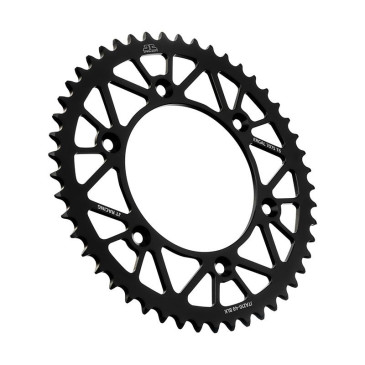COURONNE MOTO ADAPTABLE BETA 250 RR 2013>2021 2T, 300 RR 2013>2019 2T, 480 RR 2020>2021 / HONDA 250 CRF R 2011>2018, 450 CRF R 2019> 520 49 DTS RACELITE ALU NOIR (DIAM 125/153/8.5) -JT SPROCKETS-