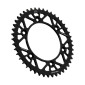 COURONNE MOTO ADAPTABLE CF MOTO 800 MT EXPLORE 2023>2024 / KTM 790 ADVENTURE 2019>2024, 890 ADVENTURE 2021>2024 / GAS GAS 250 EC 2024> 520 45 DTS RACELITE ALU NOIR (DIAM 125/150/8.5) -JT SPROCKETS-