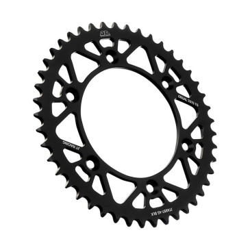 COURONNE MOTO ADAPTABLE CF MOTO 800 MT EXPLORE 2023>2024 / KTM 790 ADVENTURE 2019>2024, 890 ADVENTURE 2021>2024 / GAS GAS 250 EC 2024> 520 45 DTS RACELITE ALU NOIR (DIAM 125/150/8.5) -JT SPROCKETS-