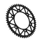 COURONNE MOTO ADAPTABLE BETA 125 RR 2018>2021 2T, 350 RR 2013>2024 / HONDA 250 CRF F 2019>, 250 CRF RX 2022> 520 50 DTS RACELITE ALU NOIR (DIAM 125/153/8.5) -JT SPROCKETS-