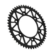 COURONNE MOTO ADAPTABLE BETA 125 RR 2018>2021 2T, 350 RR 2013>2024 520 50 DTS RACELITE ALU NOIR (DIAM 125/153/8.5) -JT SPROCKETS-