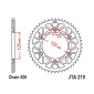 COURONNE MOTO ADAPTABLE BETA 125 RR 2018>2021 2T, 350 RR 2013>2024 / HONDA 250 CRF F 2019>, 250 CRF RX 2022> 520 50 DTS RACELITE ALU NOIR (DIAM 125/153/8.5) -JT SPROCKETS-