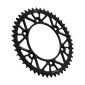COURONNE MOTO ADAPTABLE KTM 300 SX 2025>, 350 XC-F FACTORY 2023>2024 / HUSQVARNA 350 FX 2023>2024 / GAS GAS 350 EX F 2024> 520 47 DTS RACELITE ALU NOIR (DIAM 125/150/8.5) -JT SPROCKETS-