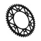 COURONNE MOTO ADAPTABLE BETA 300 RR 2020>2024, 480 RR 2015>2019 / HONDA 250 CRF R 2019>2021, 450 CRF R 2004>2018, 450 CRF RX 2017>2021 520 48 DTS RACELITE ALU NOIR (DIAM 125/153/8.5) -JT SPROCKETS-