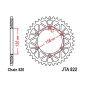 COURONNE MOTO ADAPTABLE BETA 450 RR 2010>2012, 520 RR 2010>2014 / GAS GAS 125 EC 2003>2012, 250 EC 2011>2018 2T, 300 EC 2001>2012 520 48 DTS RACELITE ALU NOIR (DIAM 136/156/8.5) -JT SPROCKETS-