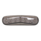 FEU ARRIERE 50 A BOITE/MOTO TRIANGLE FUME A LEDS (12 LEDS) (HOMOLOGUE CE) -P2R- 3700948305928