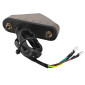 FEU ARRIERE 50 A BOITE/MOTO TRIANGLE FUME A LEDS (12 LEDS) (HOMOLOGUE CE) -P2R- 3700948305928