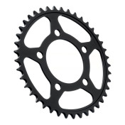 COURONNE MOTO ADAPTABLE HONDA 500 CB F 2022>2023, 500 CB F HORNET 2024>, 500 CB XA 2022>2023 520 41 DTS ACIER NOIR (DIAM 84/110/12.5) -JT SPROCKETS-