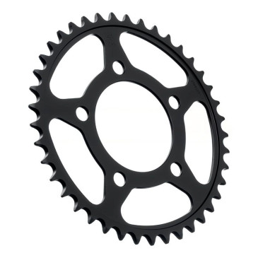 COURONNE MOTO ADAPTABLE HONDA 500 CB F 2022>2023, 500 CB F HORNET 2024>, 500 CB XA 2022>2023 520 41 DTS ACIER NOIR (DIAM 84/110/12.5) -JT SPROCKETS-