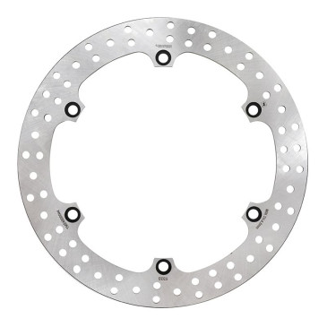 DISQUE DE FREIN ADAPTABLE HONDA 500 CBR R 2013>2021 AV, 500 CB F 2013>2021 AV, 650 CB F 2014>2021 AV, 650 CBR F 2014>2020 AV (EXT 296mm - INT 144mm - 6 TROUS) (DF5333A) -NEWFREN- 8025832433422