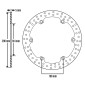 DISQUE DE FREIN ADAPTABLE HONDA 500 CB 1994>2005 AV, 500 CBF 2004>2008 AV, 750 VTC SHADOW 1986>2009 AV, 1100 ST PAN EUROPEAN 1989>2002 (EXT 296mm - INT 144mm - 6 TROUS) (DF5333A) -NEWFREN- 8025832433422