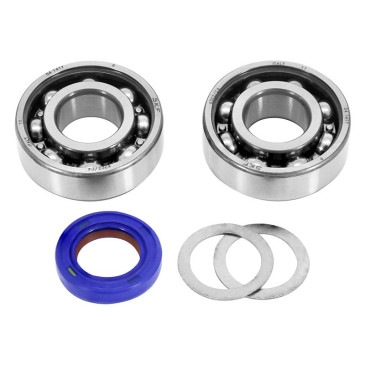 ROULEMENT D'EMBIELLAGE + JOINT CYCLO POLINI ADAPTABLE PIAGGIO 50 CIAO, BRAVO, SI, GRILLO (KIT 282.0008) 8054705125515