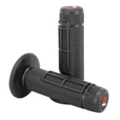REVETEMENT POIGNEE AVOC MOTO OFF ROAD MX1 NOIR CLOSED END 115mm (CROSS/MX) (PAIRE) 3700948039526