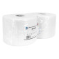 PAPIER BOBINE ESSUIE-MAIN BLANC (2 BOBINES - 1000 FEUILLES dim 20x25 cm) -SELECTION P2R- 3700178223818