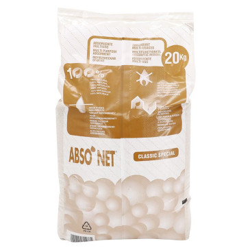 ABSORBANT POUR HUILE, PRODUIT CHIMIQUE, EAU (20Kg DE GRANULES) 100% NATUREL -SELECTION P2R- 8411514801861