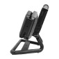 LAMPE/PROJECTEUR DE CHANTIER A LEDS 25W 2500 LM REPLIABLE AVEC 3 BATTERIE (RECHARGEABLE USB + ALIMENTATION) 3700627466810