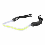 LAMPE/TORCHE/BALADEUSE ATELIER A LEDS 1000 LM AIMANTEE ORIENTABLE A 160° AVEC SANGLE ELASTIQUE 2 BATTERIE (RECHARGEABLE USB) 3700627466841