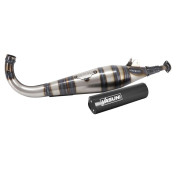 POT CYCLO YASUNI VERNI POUR PEUGEOT 103 RCX, SPX (SILENCIEUX NOIR) -TUB1001-1TH- 8404027098415