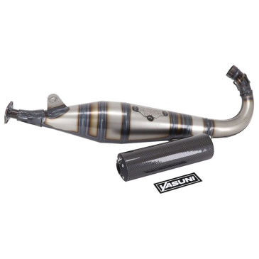 POT CYCLO YASUNI VERNI POUR MBK 51 (SILENCIEUX CARBONE) -TUB1001-3TC- 8404027098484
