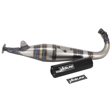 POT CYCLO YASUNI VERNI POUR MBK 51 (SILENCIEUX NOIR) -TUB1001-3TH- 8404027098538