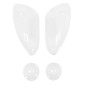 CABOCHON CLIGNOTANT SCOOT ADAPTABLE MBK 50 NITRO 1999>/YAMAHA 50 AEROX 1999> AV+AR TRANSPARENT (x4) -REPLAY- 3700948031087