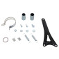 EXHAUST FOR 50CC MOTORBIKE VOCA CHROMED FOR BETA 50 RR 2012>(LOW MOUNTING - RED ALUMINIUM SILENCER) 3700948229347