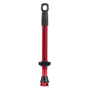 VALVE DE PNEU TUBELESS PRESTA NEWTON COLORI ROUGE 60mm 4 TROUS POUR DIFFUSION PREVENTIF (VENDU A L'UNITE) - LIVRE AVEC DEMONTE OBUS 3700948308608