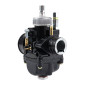 CARBURATEUR 50 A BOITE P2R TYPE PHBG RACING NOIR MONTAGE SOUPLE DIAM 17 mm AVEC DEPRESSION + GRAISSAGE + CUVE ALU + RACCORD DE PRISE D'AIR -QUALITE PREMIUM- 3700948049983