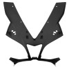 FRONT SHIELD - "PIAGGIO GENUINE PART" APRILIA 50-125 RS4 2011> BLACK DIABLO -B04346600XN6-