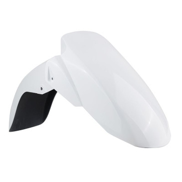 GARDE BOUE AV MAXISCOOTER ADAPTABLE YAMAHA 125 XMAX 2006>2009 / MBK 125 SKYCRUISER 2006>2009 BLANC BRILLANT -P2R- 3700948048078