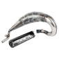 EXHAUST FOR 50CC MOTORBIKE VOCA CROSS ROOKIE FOR SHERCO 50 SM-R, SE-R (TOP MOUNTING - ALUMINIUM BLACK SILENCER) 3700948184646